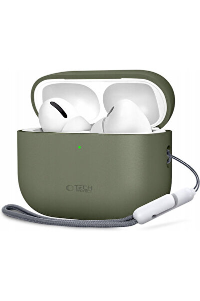 Tech-Protect Θήκη σιλικόνης πράσινου χρώματος για Apple AirPods Pro 3