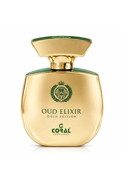 CORAL PERFUMES عطر كورال عود إليكسير جولد إديشن للجنسين، خلاصة عطرية 100 مل