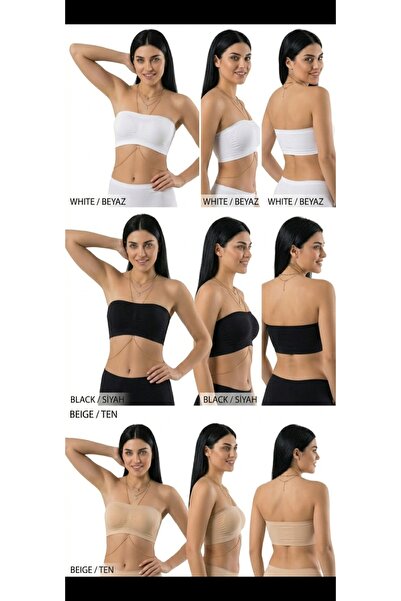 AV ANZAV 1574 Γυναικείο Στράπλες Μπουστιέ χωρίς ραφές - Σουτιέν Μπαντό χωρίς ...