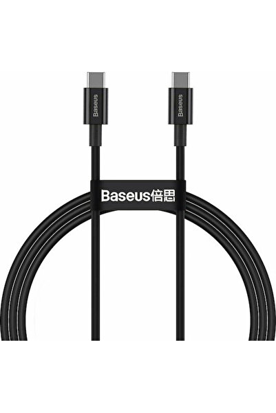 Baseus Κορυφαίας ποιότητας Καλώδιο USB 2.0 USB-C Αρσενικό - USB-C 100W PD Μαύ...