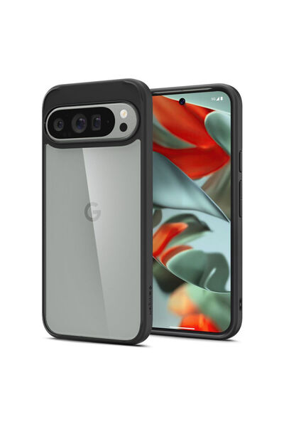 Spigen Υπερ-υβριδική, ματ μαύρη θήκη - Google Pixel 9 Pro XL