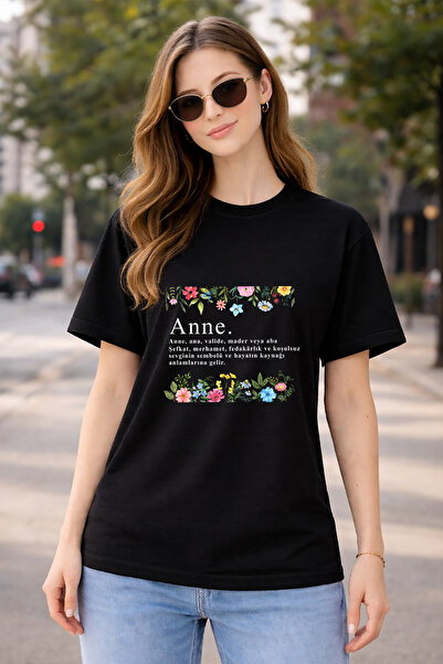 FANA Mother's Day Special Mom-Themed Women's T-Shirt - 100% Cotton Loose Comf...