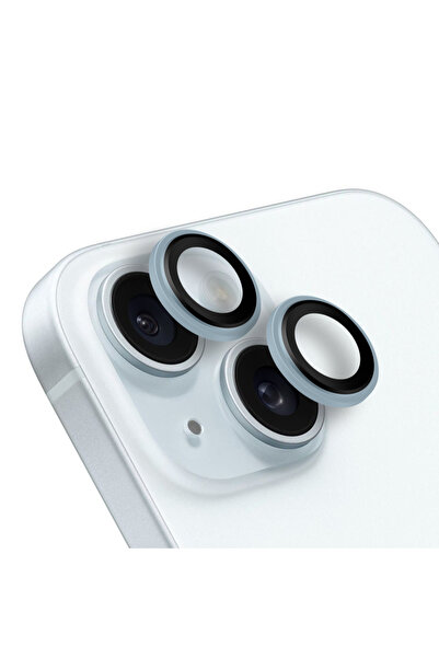 OBAL:ME Προστατευτικό φακού για Apple iPhone 15/15 Plus Μπλε