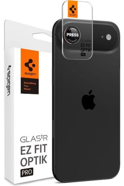 Spigen Προστατευτικό Φακού από Σκληρυμένο Γυαλί Μαύρο για το iPhone Air Κωδικ...