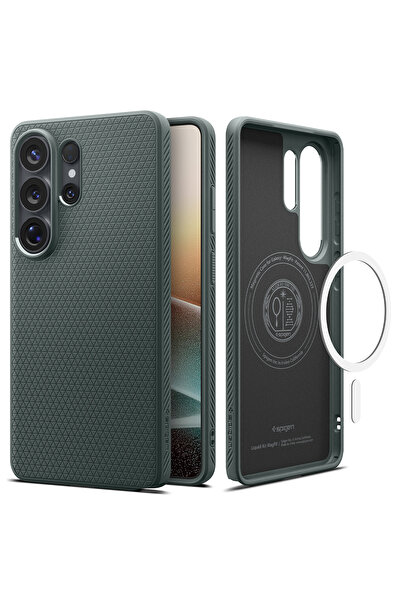 Spigen Liquid Air MagSafe, πράσινο της αβύσσου - Samsung Galaxy S26 Ultra