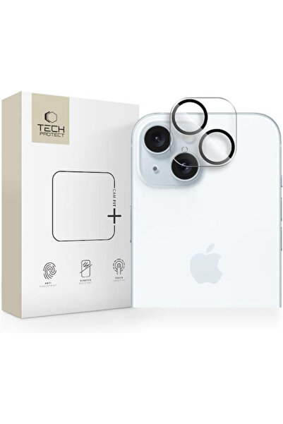 Tech-Protect Fit+ Προστασία Κάμερας από Σκληρυμένο Γυαλί Διαφανές για το iPho...