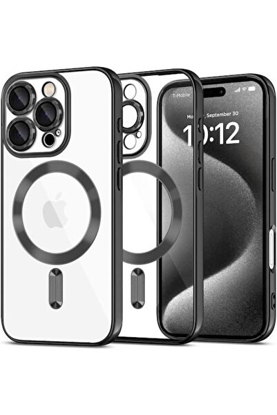 Techsuit Θήκη Honeycomb Shield Magsafe iPhone 15 Pro Μαύρη