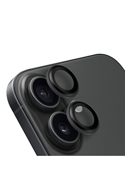 OBAL:ME Προστατευτικό φακού για Apple iPhone 16/16 Plus Μαύρο