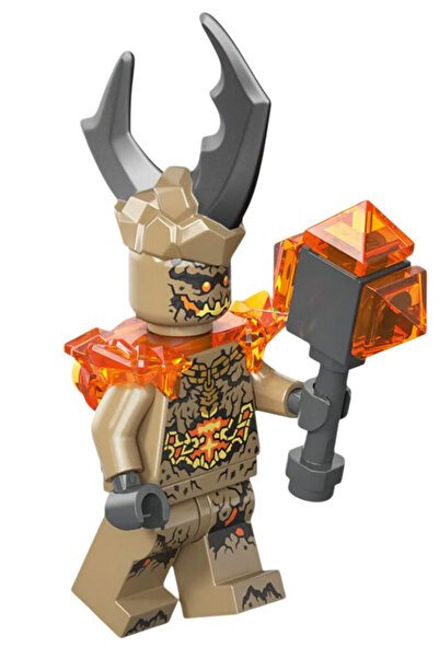 LEGO Ninjago 51 - Earth Monster Orijinal Minifigür