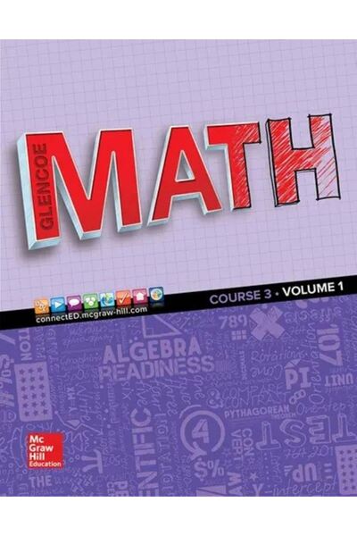 McGraw Hill Education جلينكو رياضيات المجلد الأول، الإصدار الطلابي، الدورة ال...