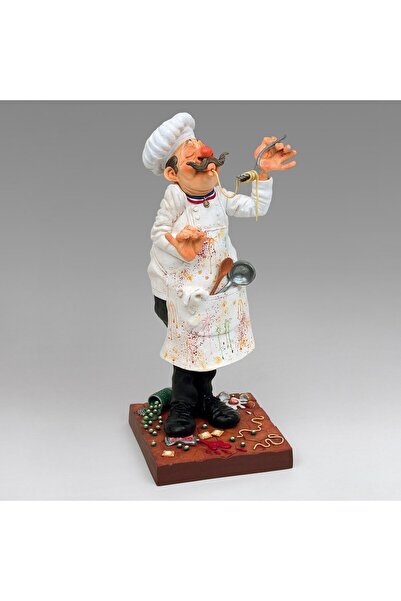 Forchino Guillermo The Cook Figürü | Sınırlı Üretim Komik Sanat Heykeli | FO8...