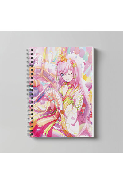 nihonwosekai Hatsune Miku Pjsekai Caiet Anime Colorat A4 60 de foi Megurine Luka