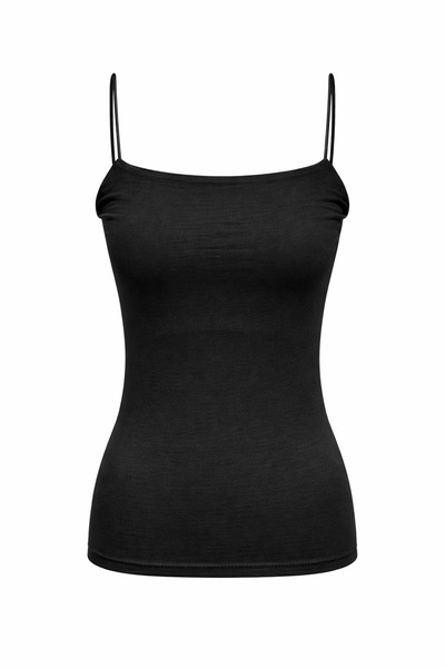 Mixray 2083 Γυναικεία μπλούζα με λεπτά λουράκια από κορδόνι, βασική αθλητική ...