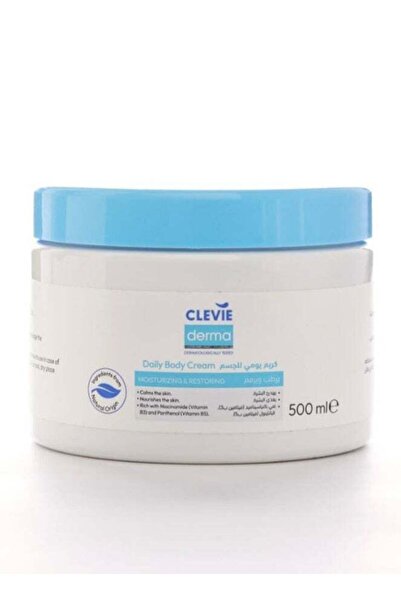 Clevie كريم ديرما اليومي للجسم - 500 مل