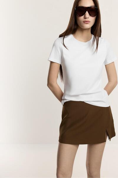 LEFTIES Bisiklet yaka t-shirt