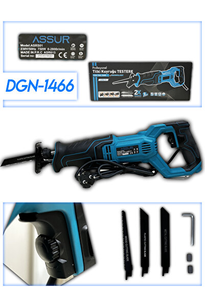 Doğan Tekno dgn-1466 Tilki Kuyruğu testeresi kömürlü