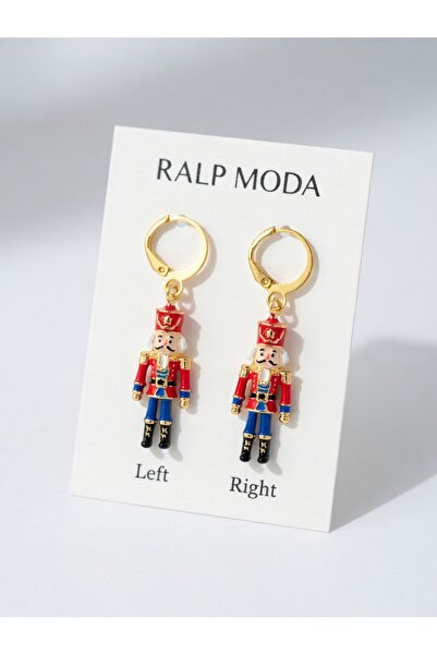 Ralp Moda أقراط على شكل جندي محارب