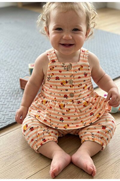 Milanlı Kids Baby Girl Summer Romper