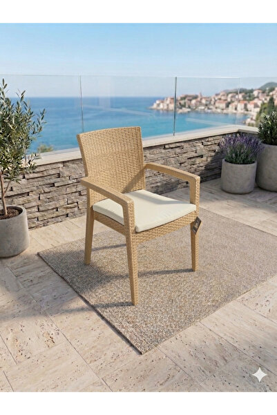Paris Rattan 4-Pack WITH Seat Cushion