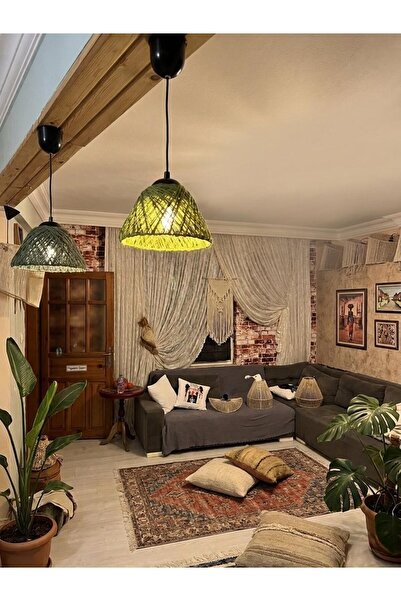 BOHEM CAM ÖRGÜ AVİZE