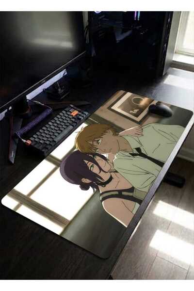 DERDENİX Anime Series: Denji & Reze Edition 90x40 Mousepad