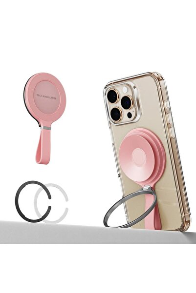 ESR Suction Cup Phone Mount HaloLock MagSafe Pink