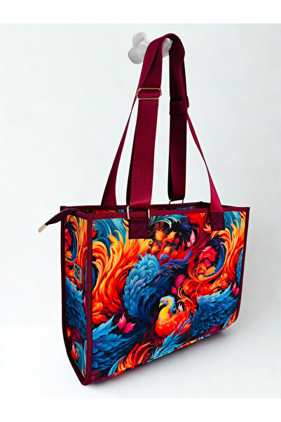 MORA BAG Taşıma Çantası - Ankanın Yükselişi/ Bordo