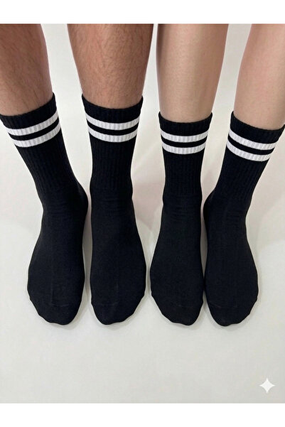 Bilal Çınar Tekstil Cotton Unisex Tennis Socks Long Size Sports Socks 6 Pairs...