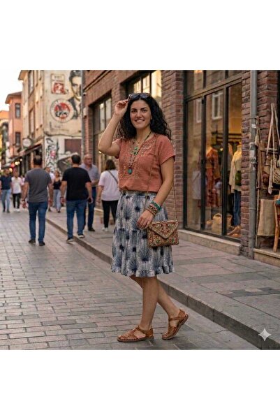 MAKSEN TEKSTİL ΦΟΥΣΤΑ BELMANDO ΑΠΟ ΥΦΑΣΜΑ ΒΙΣΚΟΝΗΣ ΜΕ ΜΠΟΕΜ ΣΧΕΔΙΑΣΜΟ, ΜΗΚΟΥΣ...