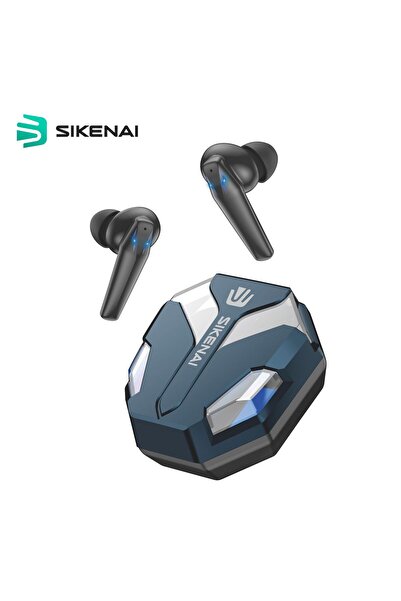 sikenai Gaming Stereo Wireless Earphones Black (T1000)