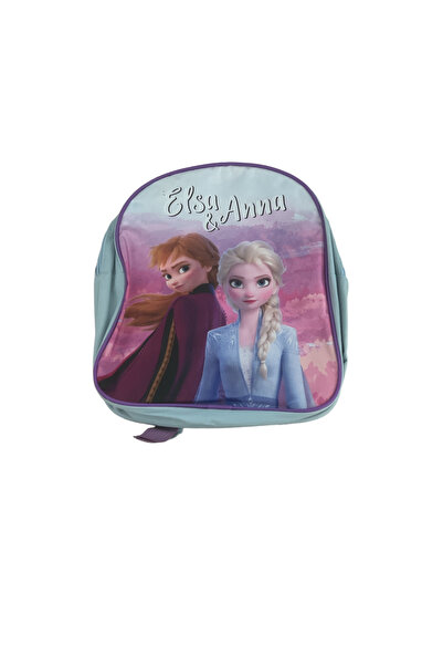 Disney Frozen Σακίδιο Πλάτης Νηπιαγωγείου Frozen Έλσα & Άννα 30x26x10 εκ. Μπλε