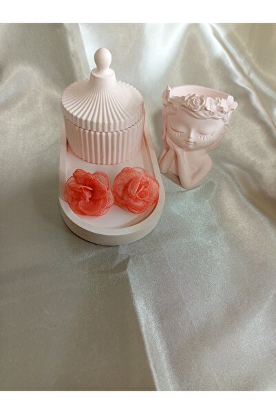 CSAYMODA Pink rose bohemian earrings