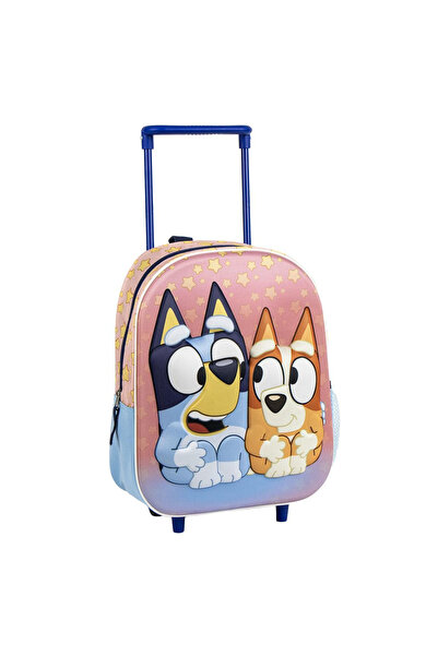 bluey 3D Καρότσι Νηπιαγωγείου, 1 θήκη, 31x25x10 εκ.