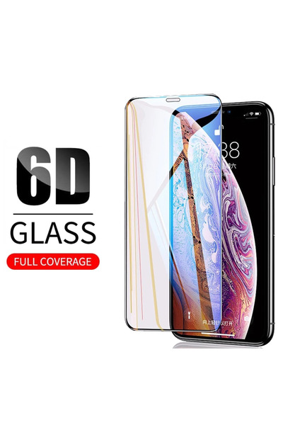 HANPORIUM iPhone 14 Pro Max Screen Protector 6D Shatterproof Glass Extra Impa...