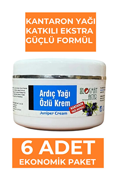 Lokman Aktar Ardıç Yağı Özlü Krem Kantaron yağı katkılı güçlendirilmiş formül...