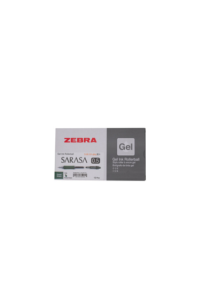 Zebra SARASA DRY 0.5 FOREST GREEN 12PC