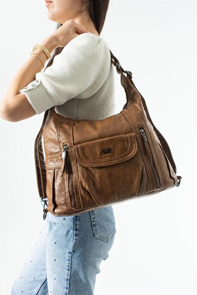 Baginn Y.S.Deri Γυναικείο Σακίδιο Πλάτης για Λειτουργική Χρήση, Μπορεί να Χρη...