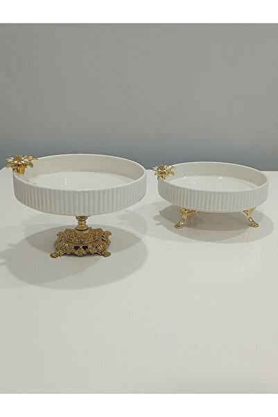 PARILTI HOME COLLECTİON Σετ 2 τεμαχίων: Πορσελάνινο πιάτο με φιγούρες πεταλού...