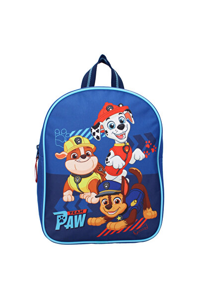 PAW PATROL Rucsac de grădiniță Go Pups Go, 29x22x9 cm, Albastru marin