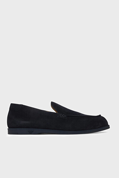 Emporio Armani % 100 Deri Loafer Ayakkabı Erkek AYAKKABI EM004941 AF23967 UB117