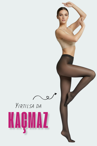 elilom 5D Micro Invisible Anti-Slip Pantyhose – Non-Slip, Thin, Matte, Fit and Firm (Black)
