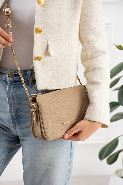 Just Polo Women's New Season Stylish 3-Compartment Hand & Shoulder Bag with C...