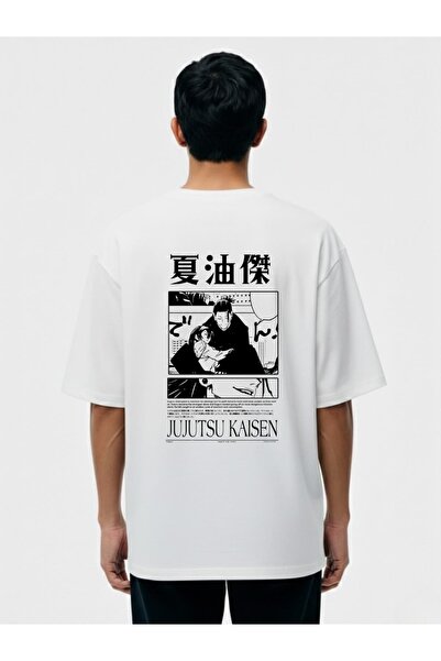 Vordevia Τζουτζούτσου Καϊζέν με τύπωμα Βαμβάκι lu oversized Μπλουζάκι