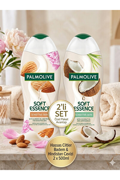 Colgate Palmolive Palmolive Soft Essence Hassas Ciltler İçin Banyo ve Duş Jel...