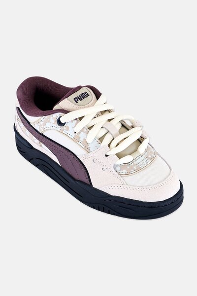 Puma Men 180 Disruptive Lace Up Outdoor Sneaker Shoes, Off White