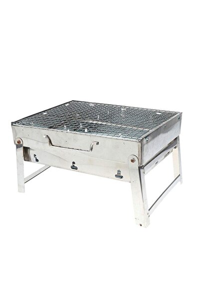 Munico Barbekü Izgara Taşınabilir Katlanır Kömür Mangal Paslanmaz Çelik Masa ...