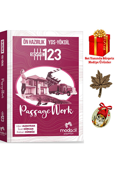 Modadil Yayınları PassageWork YDS-YÖKDİL Ön Hazırlık (Seviye 1-2-3)