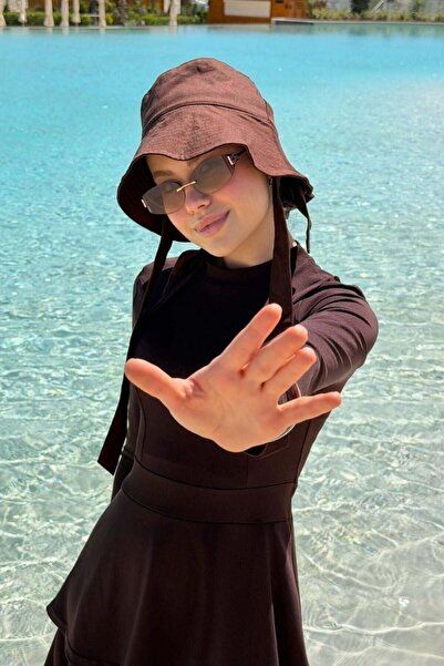 Şulemoda Giyim Καπέλο Buckhet Καφέ