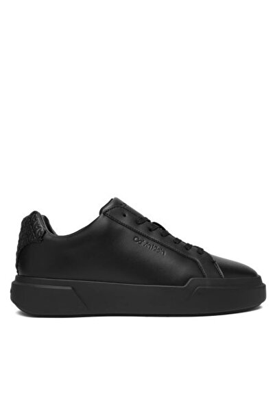 Calvin Klein حذاء برباط بشعار جلدي HM0HM020700GJ حذاء رجالي HM0HM02070 0GJ