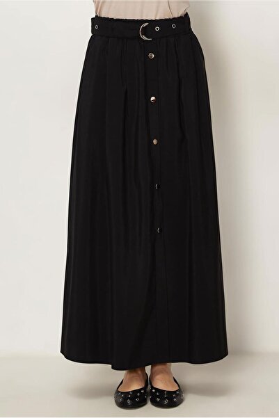 Alvina Υφασμάτινη φούστα αλεξίπτωτου με ζώνη 60757